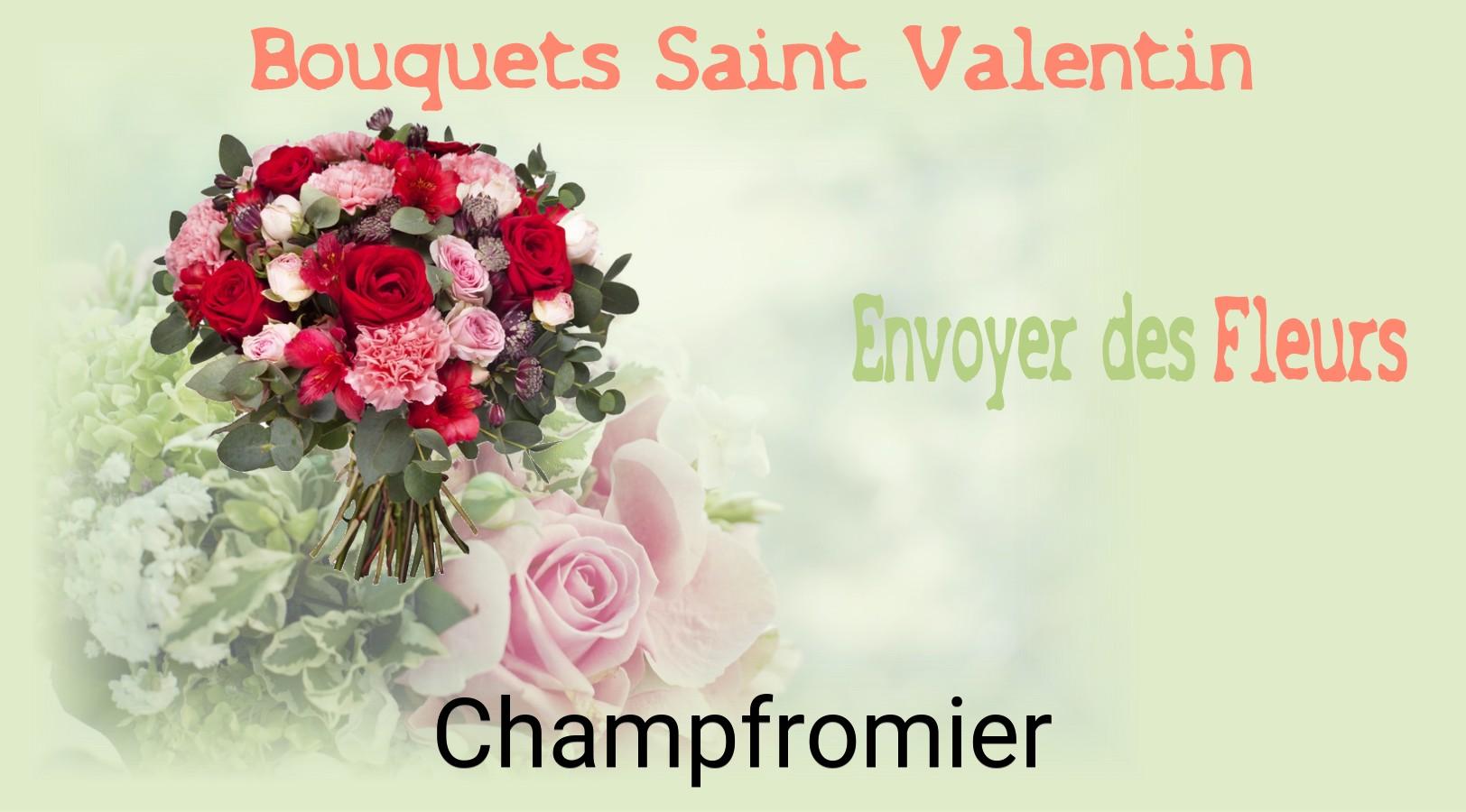 Roses de Saint-Valentin livrées à Champfromier